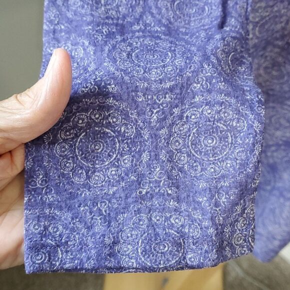 EARTH YOGA,  LIGHT WEIGHT TOP IS NWT. Size XL, purple long sleeve tunic. - Picture 3 of 9